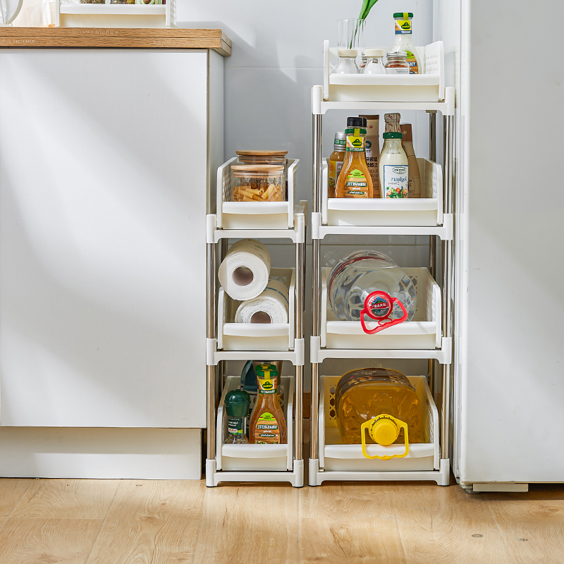 引き出し付きアンダーシンク収納ラック