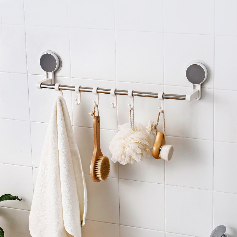 Adhesiven 壁掛けラック フック付き