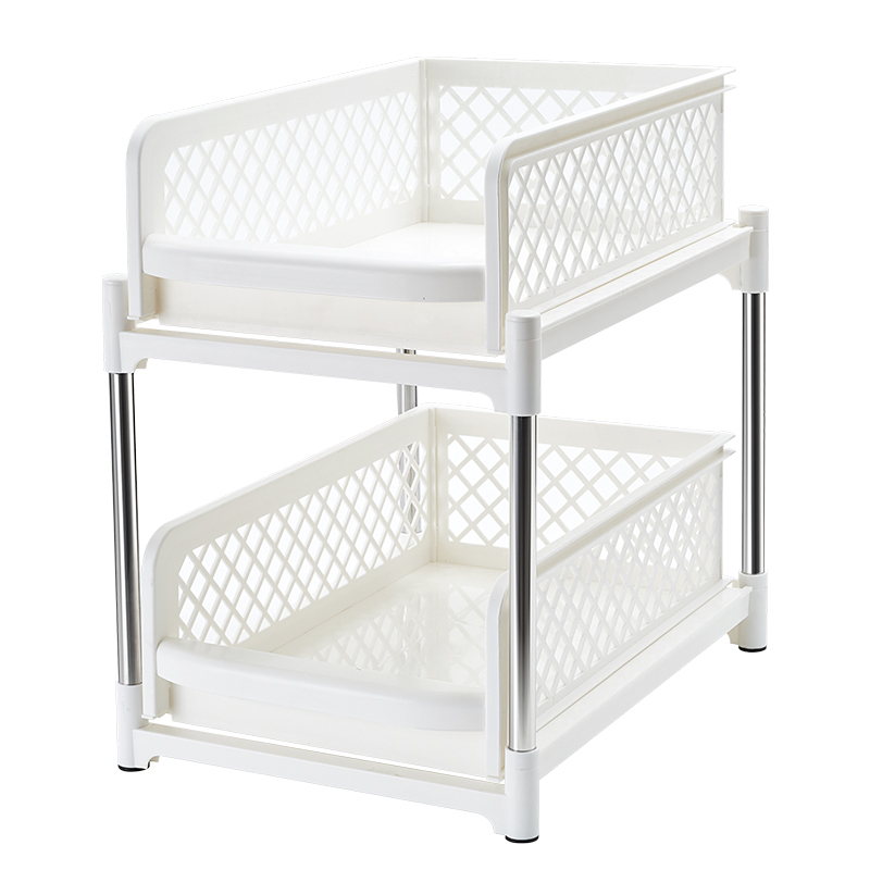 引き出し付きアンダーシンク収納ラック