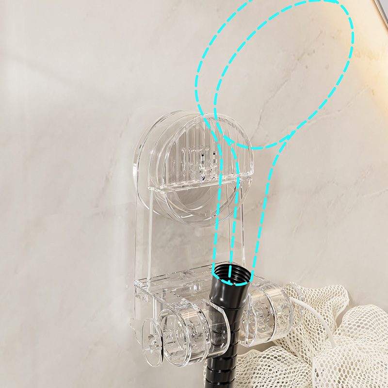 卸売 All-Claer 多機能浴室シャワーヘッドホルダー強力な吸盤収納ラック OEM ODM 梱包箱