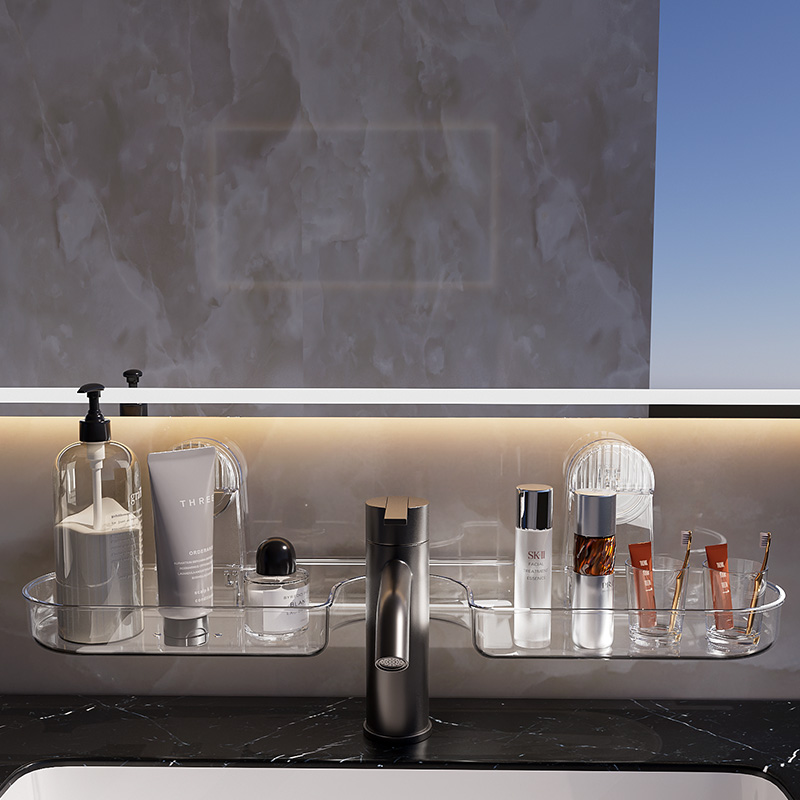 家庭用シンクの蛇口収納ラック、浴室の蛇口収納、吊り下げシンクの収納ラック